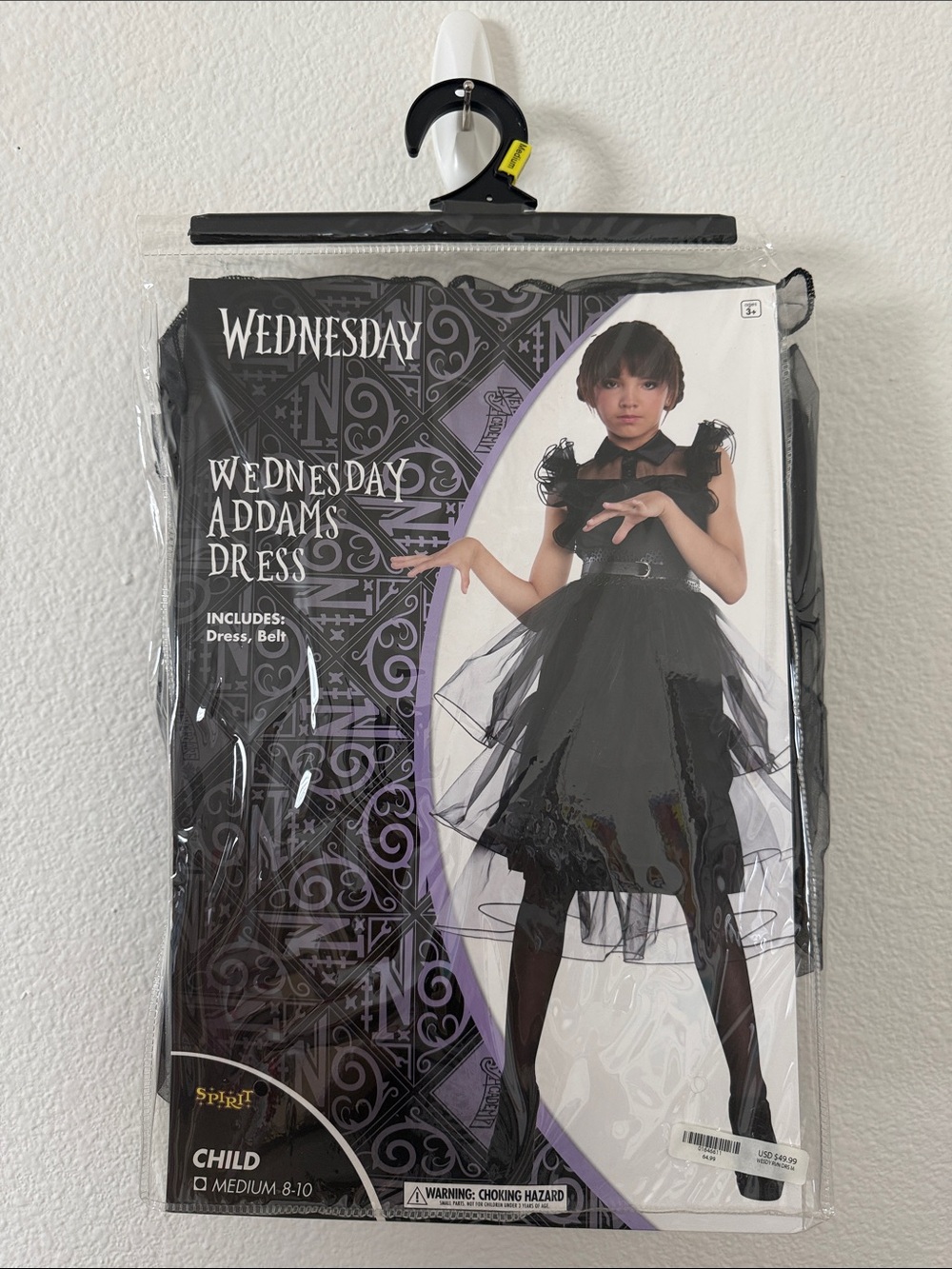 Wednesday Addams Whimsigoth Child Costume